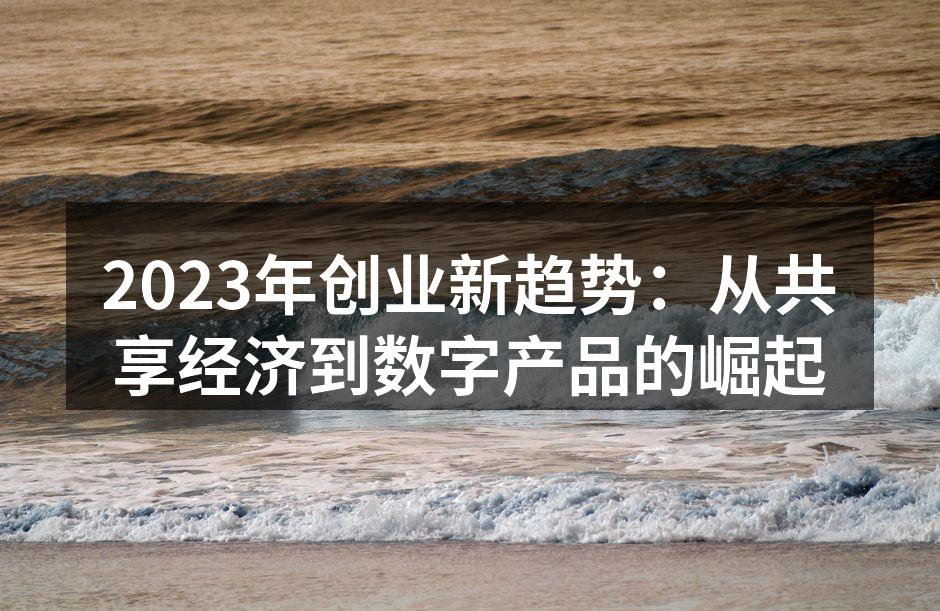 共享经济的崛起